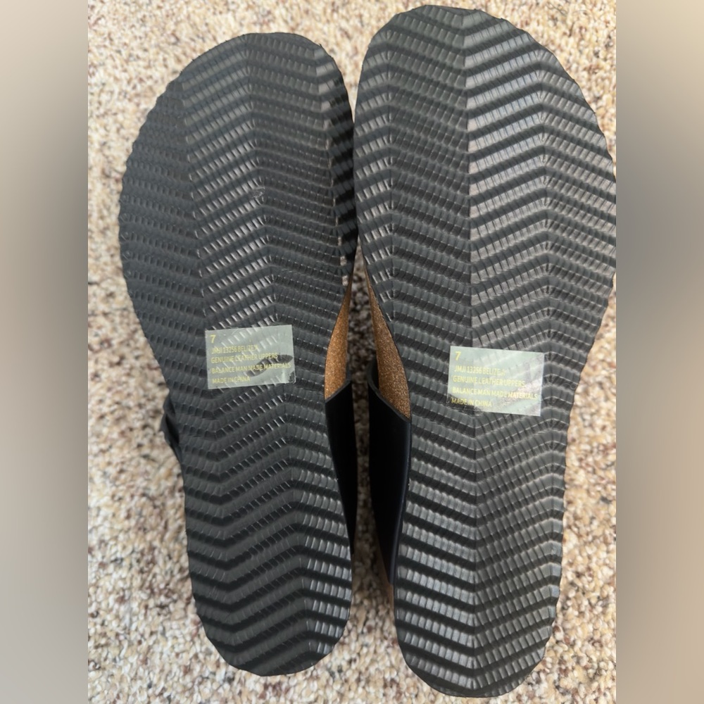 Brand New Project Cloud Belize platform sandals- BLACK- size 7 - Picture 4 of 6